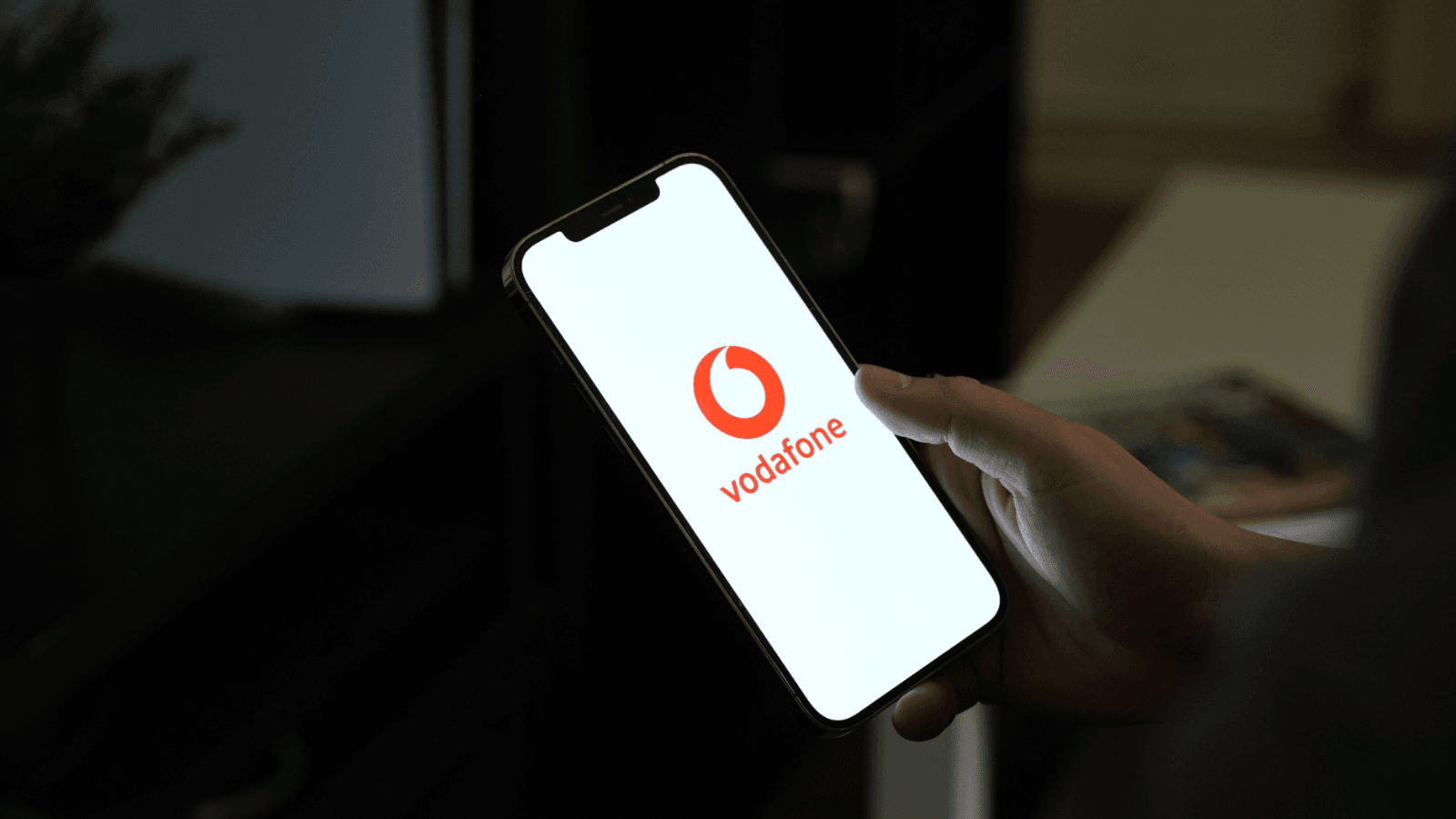 Imagen de un smartphone de Vodafone