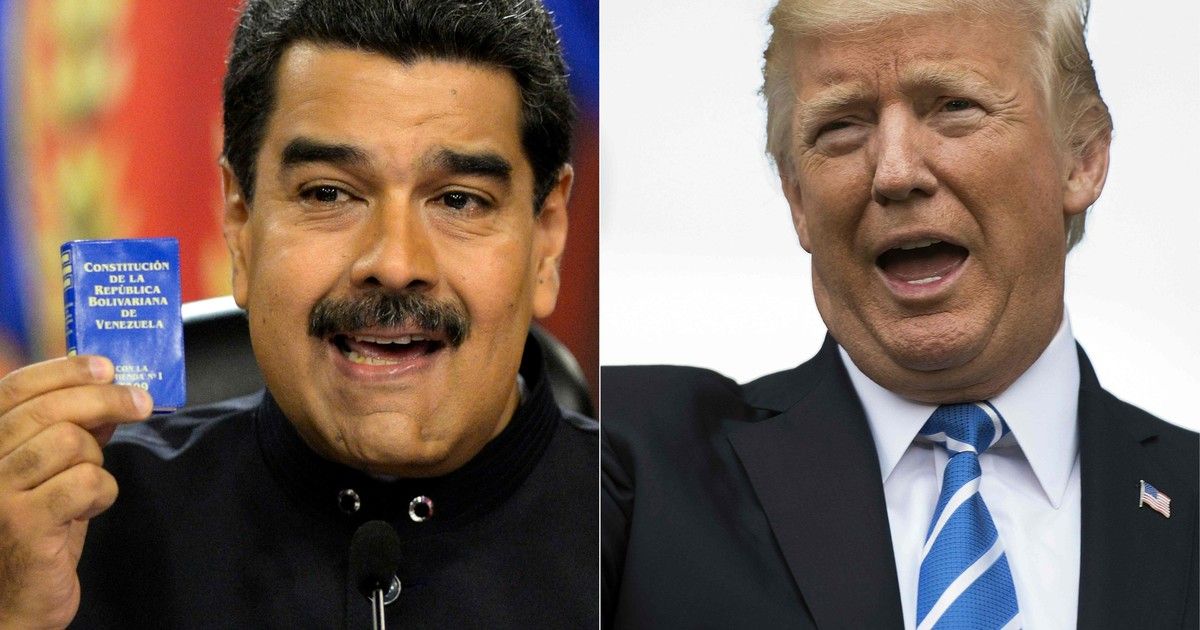 Afirman que Donald Trump habló por teléfono con Nicolás Maduro, antes de designarlo jefe de una organización terrorista