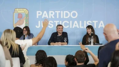 Máximo Kirchner en la reunión del Consejo Provincial del PJ Bonaerense