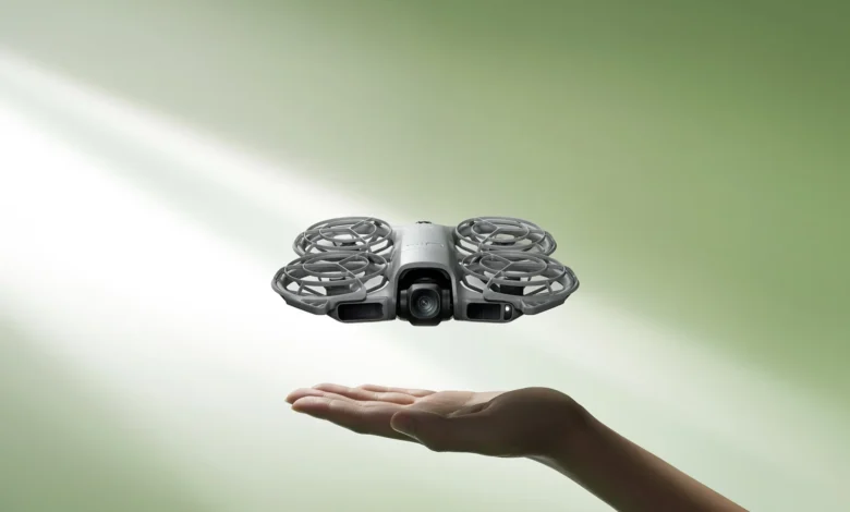 Imagen del DJI Neo 2 en vuelo