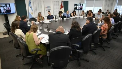 Imagen de un camino de Córdoba con señales de tránsito