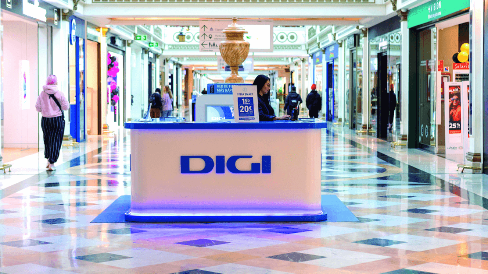 Imagen de un smartphone de Digi