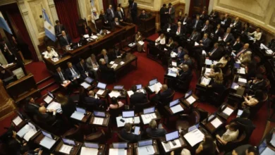 Sesión del Senado argentino
