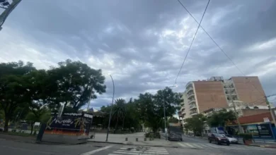 Imagen de una tormenta en Córdoba