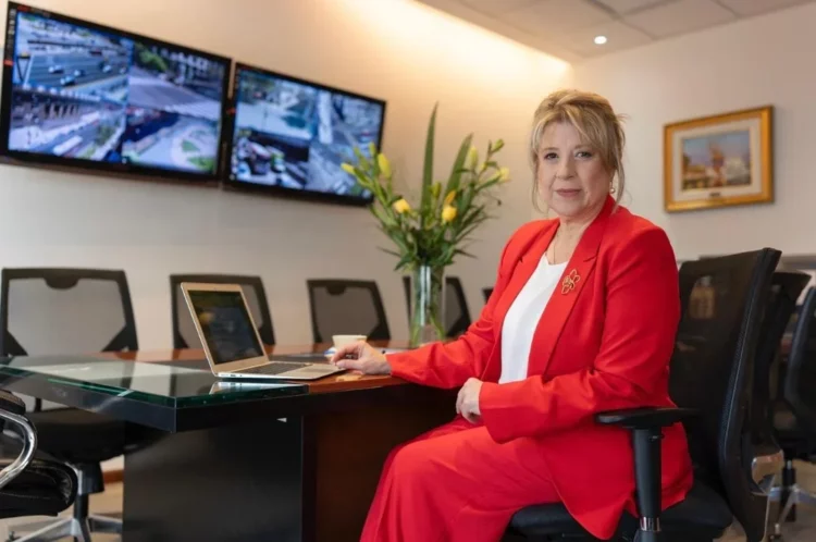 Alejandra Monteoliva, ministra de Seguridad, durante una entrevista en Radio Rivadavia