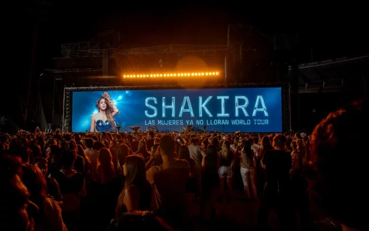 Shakira en concierto en Córdoba