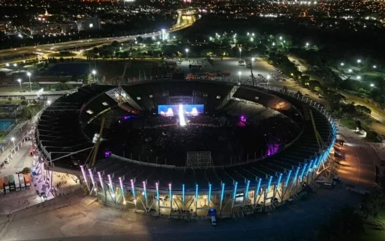 Concierto en Córdoba con miles de personas