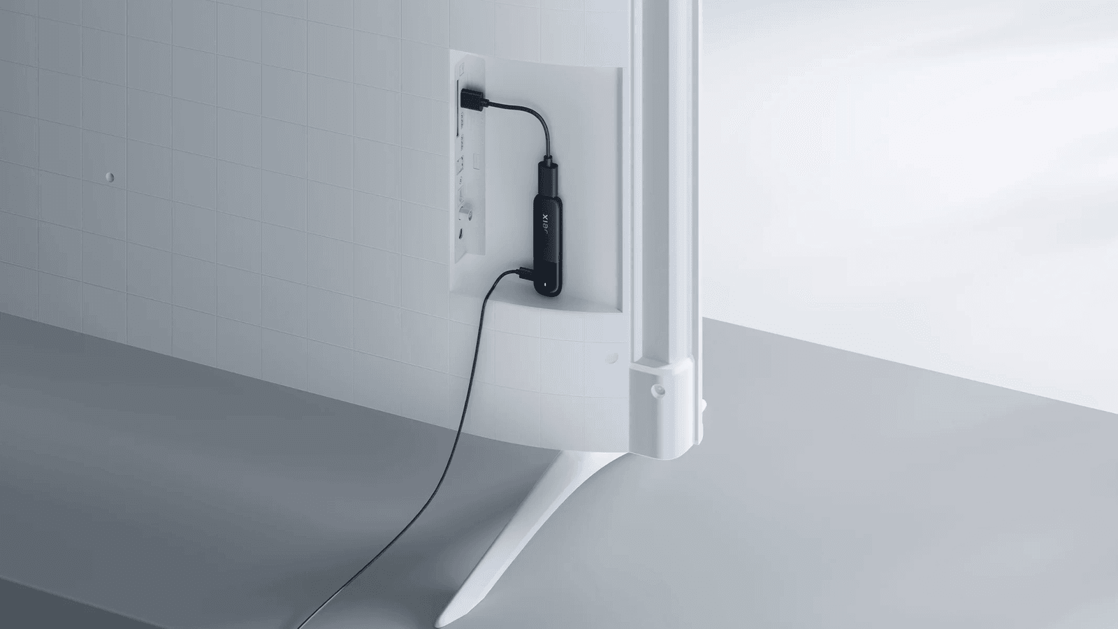 Un dispositivo Xiaomi Mi TV Stick 4K listo para usar