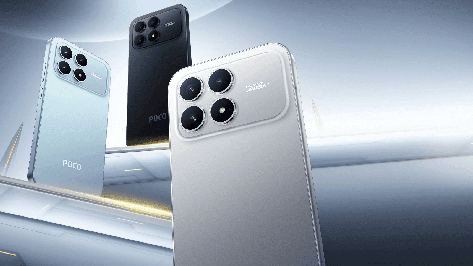 Detalle de la pantalla del Xiaomi POCO F8 Pro encendida