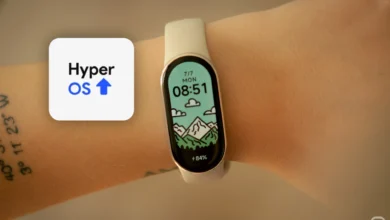 Imagen de una Xiaomi Smart Band con HyperOS 3