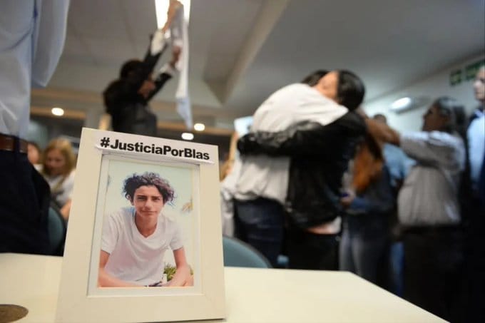 Imágenes del caso Blas Correas: manifestaciones y homenajes