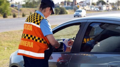 Control vial en ruta de Córdoba