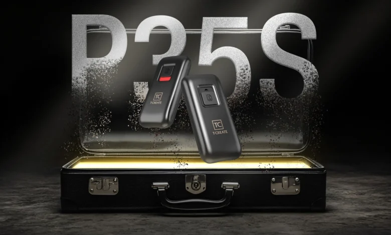 Imagen de la memoria USB autodestructible T-CREATE EXPERT P35S