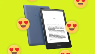 Dispositivo Amazon Kindle con pantalla electrónica