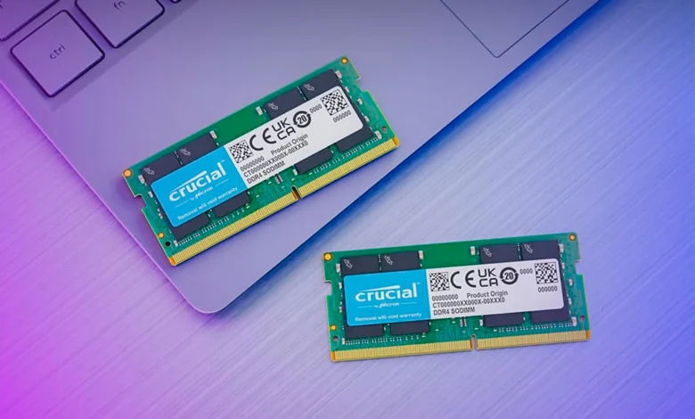 Memoria RAM Crucial