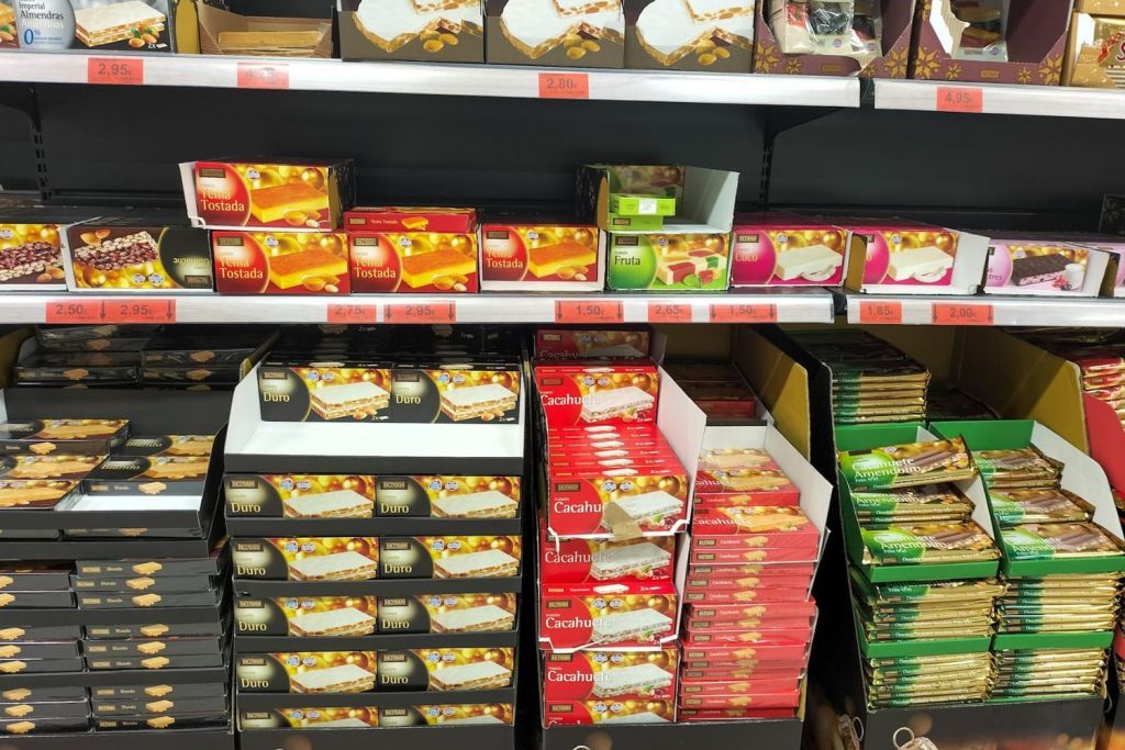 turrones de Mercadona