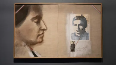 Imagen de la exposición "Gabriela Mistral: maestra de América, voz en el mundo" en la Universidad de Chile