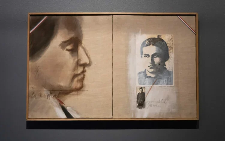 Imagen de la exposición "Gabriela Mistral: maestra de América, voz en el mundo" en la Universidad de Chile