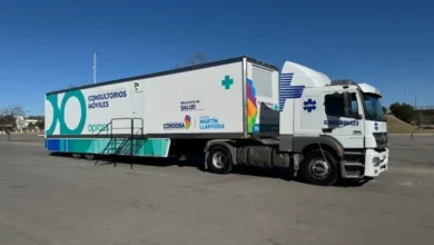 El Camión Multiconsultorio de APROSS en Santa María de Punilla