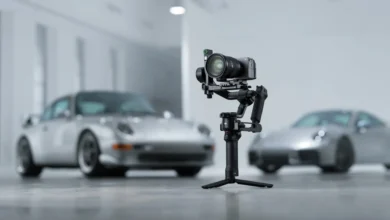 Imagen del DJI RS 5, el nuevo estabilizador de cámara de DJI