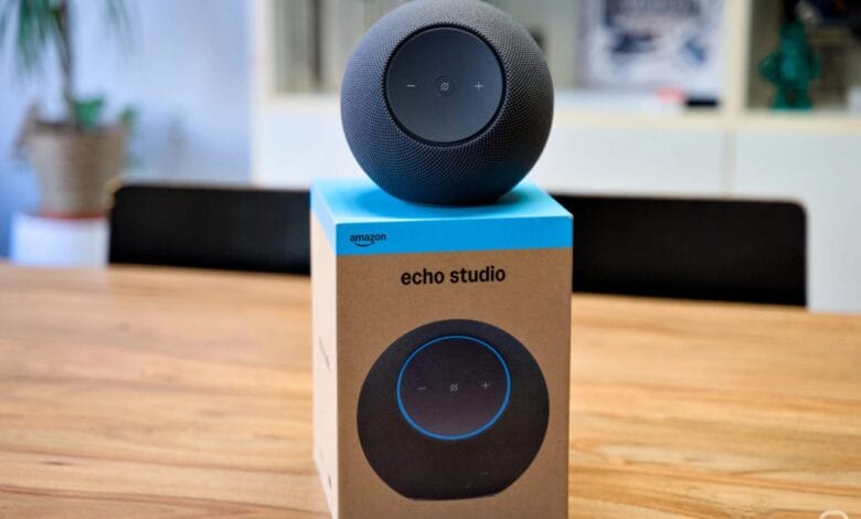 Imagen del Nuevo Echo Studio 2025 de Amazon