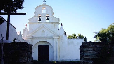 Procesión de la Virgen de La Candelaria en la Estancia Jesuítica