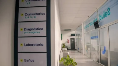 Imagen del nuevo centro de salud de APROSS en Mina Clavero