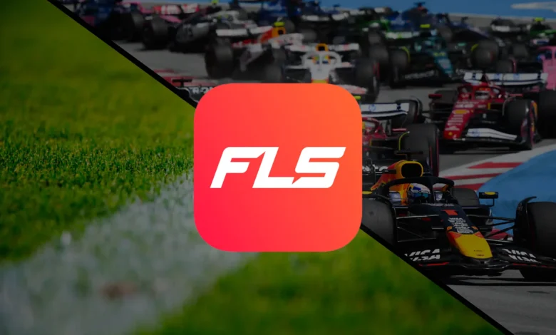 Pantalla de inicio de FLS con opciones de canales deportivos