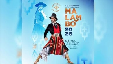 Escenario del Festival Nacional del Malambo en Laborde