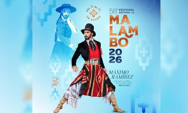 Escenario del Festival Nacional del Malambo en Laborde