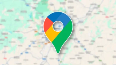 Pantalla de Google Maps mostrando el nuevo botón de tiempo de llegada a casa