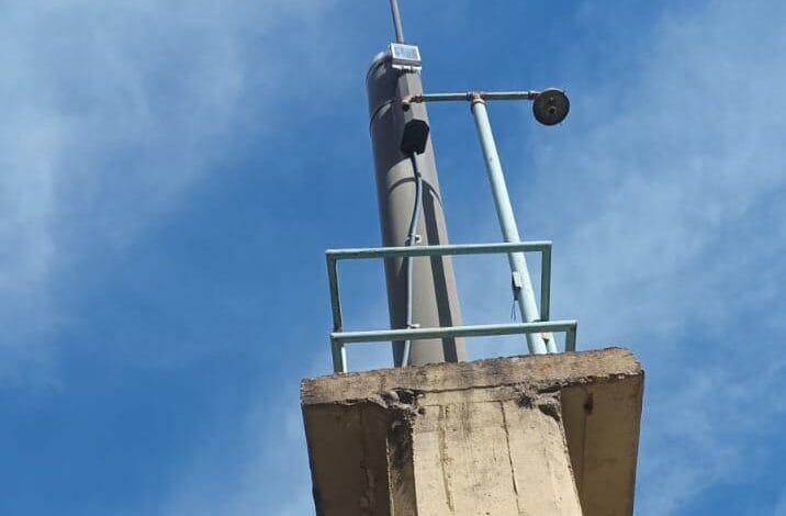 Sensores de nivel de río en acción en Córdoba