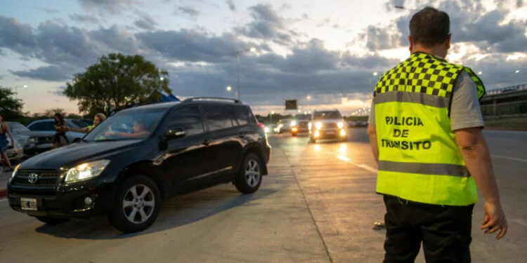 Imágenes del Estadio Kempes con medidas de seguridad y control