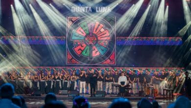 Imagen de la presentación de la Noche de Córdoba en Cosquín