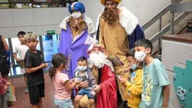 Reyes Magos con niños hospitalizados en Córdoba