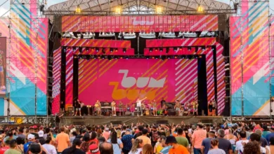 Imagen del escenario del Festival Bum Bum 2026 con La Mona Jiménez