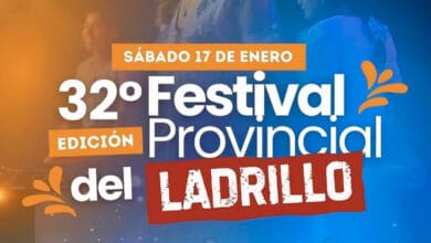 Festival Provincial del Ladrillo 2026 en Las Tapias, con artistas y comidas típicas