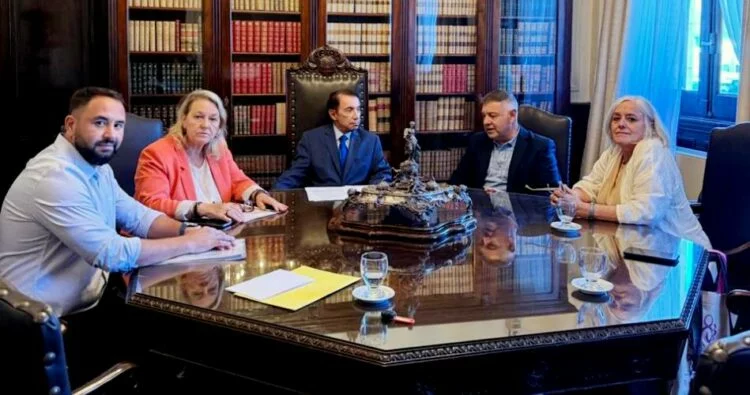 Reunión de trabajo entre TSJ y Justicia de Paz de Córdoba