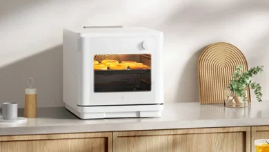 Imagen del Mijia Smart Steam Oven, un electrodoméstico compacto y versátil de Xiaomi