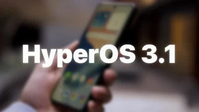 Imagen de un móvil Xiaomi con HyperOS 3.1