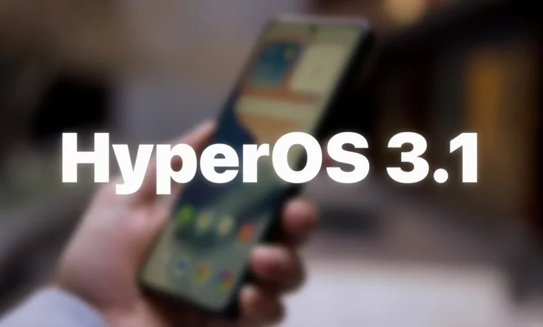 Imagen de un móvil Xiaomi con HyperOS 3.1