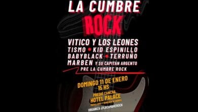 Concierto de rock al aire libre en La Cumbre