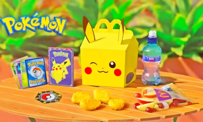 McDonald's y Pokémon se unen para celebrar 30 años de aventuras