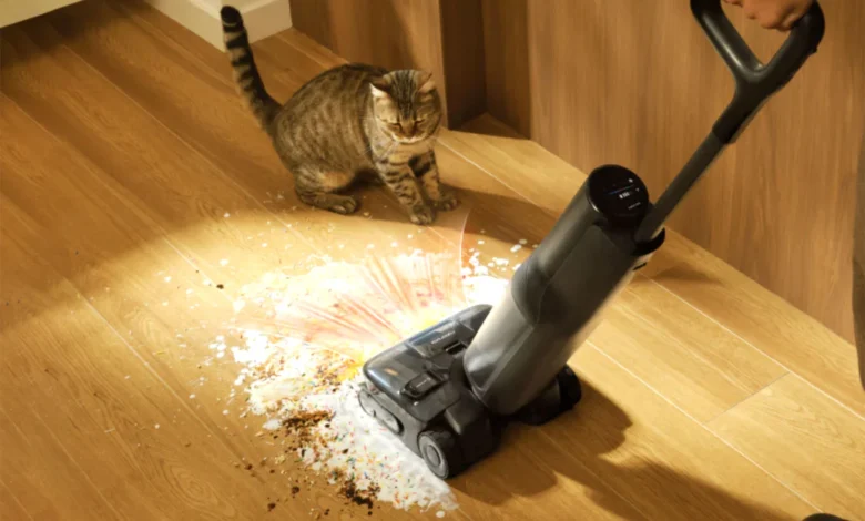 Aspiradora Roborock F25 ACE Pro con espuma inteligente