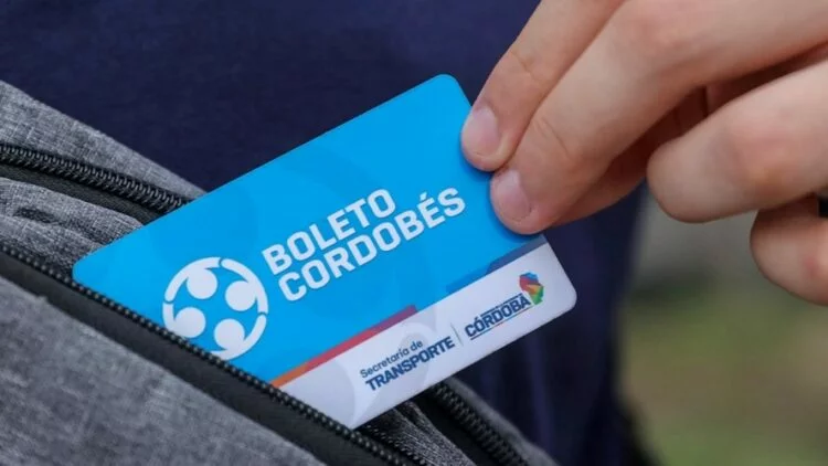 Imagen del Boleto Educativo Cordobés