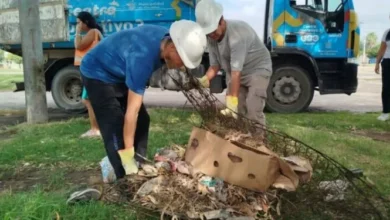 Operativo de descacharreo en Córdoba para prevenir el dengue