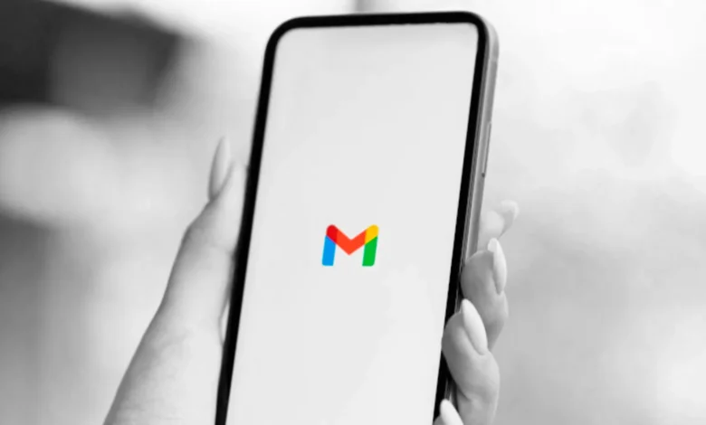 Imagen de la aplicación de Gmail en un dispositivo Android