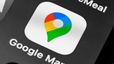 Imagen de Google Maps en un dispositivo móvil