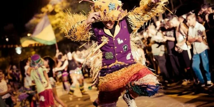 Imagen de una comparsa de carnaval en Córdoba