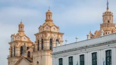Imágenes de tormentas en Córdoba